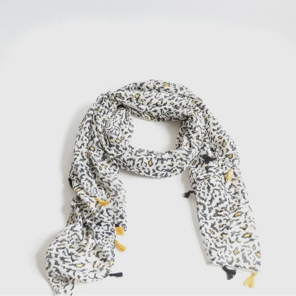 Leopard Print Scarf